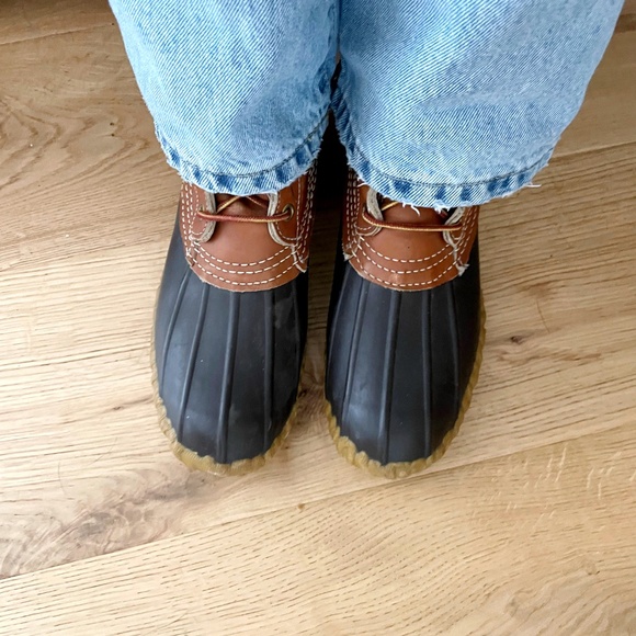 Vintage L.L.Bean Maine Hunting Duck Boots M8/L10 - Picture 8 of 9